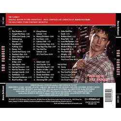 The Faculty Soundtrack (Marco Beltrami) - CD Back cover