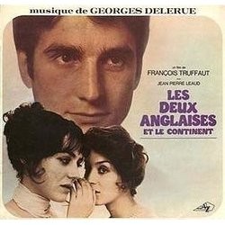 Les deux Anglaises et le continent サウンドトラック (Georges Delerue) - CDカバー