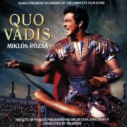 Quo Vadis Colonna sonora (Miklós Rózsa) - Copertina del CD
