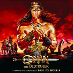 Conan the Destroyer Bande Originale (Basil Poledouris) - Pochettes de CD