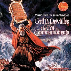 The Ten Commandments Trilha sonora (Elmer Bernstein) - capa de CD