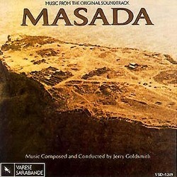 Masada Soundtrack (Jerry Goldsmith) - CD cover