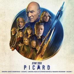 Star Trek: Picard Season 3 Volume 1 Ścieżka dźwiękowa (Stephen Barton, Frederik Wiedmann) - Okładka CD