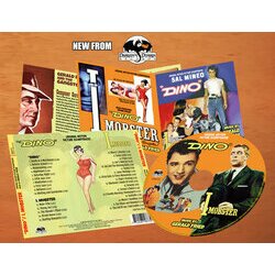 Dino / I, Mobster Soundtrack (Gerald Fried) - CD-Inlay