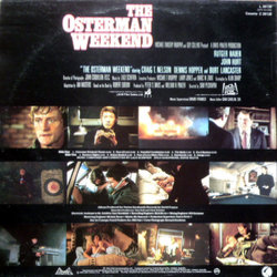 The Osterman Weekend サウンドトラック (Lalo Schifrin) - CD裏表紙
