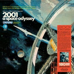 2001: A Space Odyssey Trilha sonora (Various Artists) - capa de CD