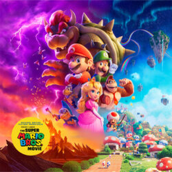 The Super Mario Bros. Movie Soundtrack (Koji Kondo, Brian Tyler) - CD cover