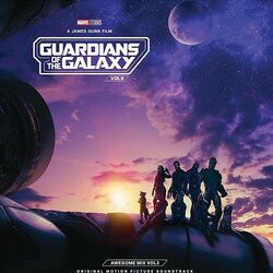 Guardians Of The Galaxy Vol. 3: Awesome Mix Vol. 3 2 LP Soundtrack (Various Artists) - CD cover