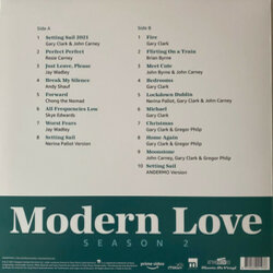 Modern Love Season 2 Ścieżka dźwiękowa (Gary Clark Jr., Jay Wadley) - Tylna strona okladki plyty CD