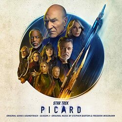 Star Trek: Picard, Season 3 Soundtrack (Stephen Barton, Frederik Wiedmann) - CD cover