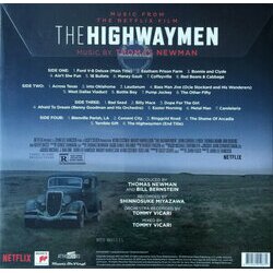 The Highwaymen Soundtrack (Thomas Newman) - CD Back cover