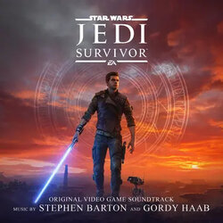 Star Wars Jedi: Survivor Trilha sonora (Stephen Barton, Gordy Haab) - capa de CD