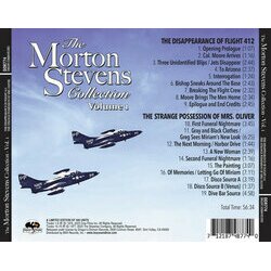 The Morton Stevens Collection: Volume 1 Soundtrack (Morton Stevens) - CD Back cover