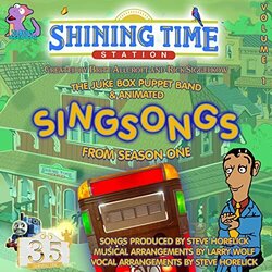 The Juke Box Puppet Band and Animated SingSongs from Season One Soundtrack (Steve Horelick) - CD cover
