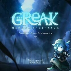 Greak: Memories of Azur Soundtrack (Oscar Alcala, Majo Felix) - CD cover