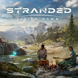 Stranded: Alien Dawn Trilha sonora (George Strezov) - capa de CD