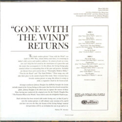 Living Strings Play Music From Gone With The Wind And Other Motion Pictures Soundtrack (Various Artists) - CD Back cover