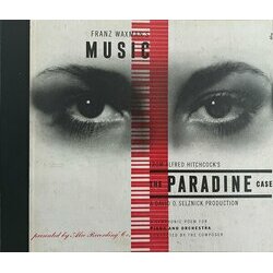 The Paradine Case Trilha sonora (Franz Waxman) - capa de CD