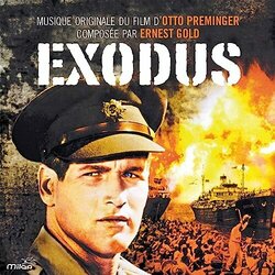 Exodus Trilha sonora (Ernest Gold) - capa de CD