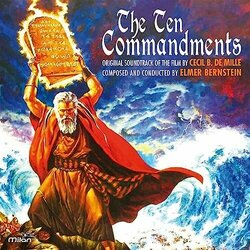 The Ten Commandments Trilha sonora (Elmer Bernstein) - capa de CD