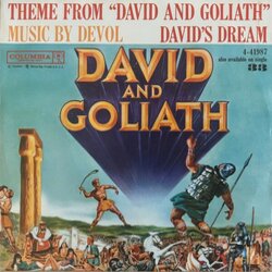 David and Goliath Soundtrack (Frank De Vol, Carlo Innocenzi) - CD cover