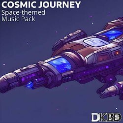 Cosmic Journey, Space-themed Music Pack Soundtrack (DavidKBD ) - CD cover
