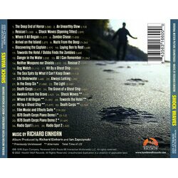Shock Waves Soundtrack (Richard Einhorn) - CD Back cover