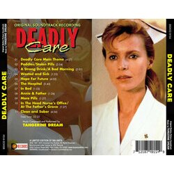 Deadly Care Soundtrack ( Tangerine Dream) - CD Back cover