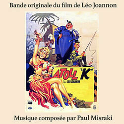 Atoll K Trilha sonora (Paul Misraki) - capa de CD