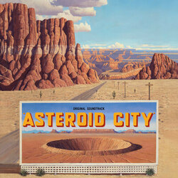 Asteroid City サウンドトラック (Various Artists, Alexandre Desplat) - CDカバー