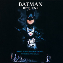 Batman Returns Colonna sonora (Danny Elfman) - Copertina del CD