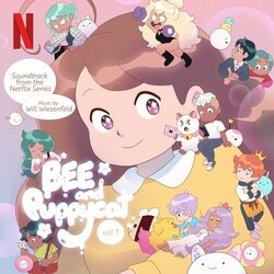 Bee and PuppyCat: Lazy in Space - Vol.1 サウンドトラック (Will Wiesenfeld) - CDカバー