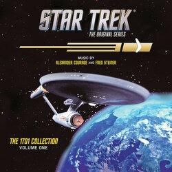 Star Trek: The Original Series  The 1701 Collection Vol One サウンドトラック (Alexander Courage, Fred Steiner) - CDカバー