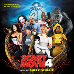 Scary Movie 4 Soundtrack (James L. Venable) - CD cover