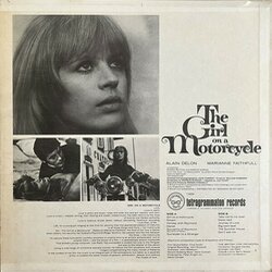 The Girl On A Motorcycle Soundtrack (Les Reed) - CD Back cover