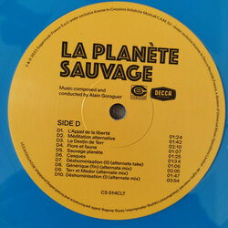 La Plante sauvage Soundtrack (Alain Goraguer) - CD Trasero
