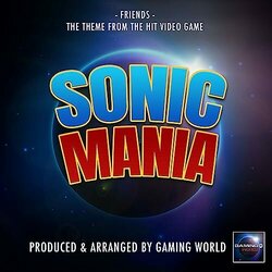 Sonic Mania: Friends Colonna sonora (Gaming World) - Copertina del CD