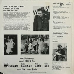 8 1/2 Soundtrack (Nino Rota) - CD Back cover