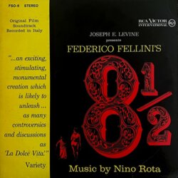 8 1/2 Trilha sonora (Nino Rota) - capa de CD