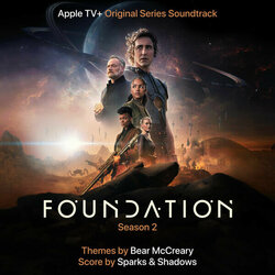Foundation: Season 2 Soundtrack (	Sparks & Shadows, Bear McCreary) - CD cover