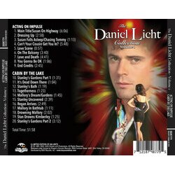 The Daniel Licht Collection Volume 1 声带 (Daniel Licht) - CD后盖