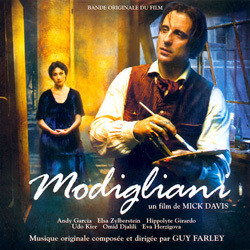 Modigliani Ścieżka dźwiękowa (Guy Farley) - Okładka CD
