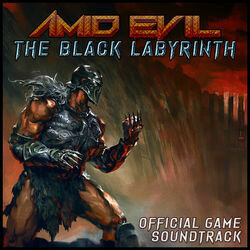 Amid Evil: The Black Labyrinth Soundtrack (Andrew Hulshult) - CD cover
