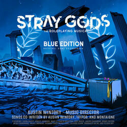 Stray Gods: The Roleplaying Musical - Blue Edition Soundtrack (Austin Wintory) - CD cover