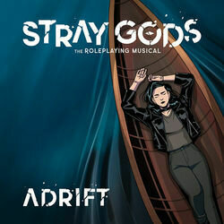 Stray Gods: Adrift Trilha sonora (Austin Wintory) - capa de CD