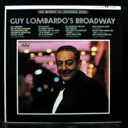 Guy Lombardo's Broadway Soundtrack (Various Artists, Guy Lombardo) - CD cover