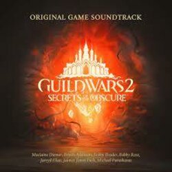 Guild Wars 2: Secrets of the Obscure Soundtrack (Bryan Atkinson, Bobby Brader, Maclaine Diemer, Jarryd Elias, Jaimee Jimin Park, Michael Paraskevas, Bobby Rose) - CD cover