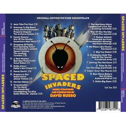 Spaced Invaders Colonna sonora (David Russo) - Copertina posteriore CD