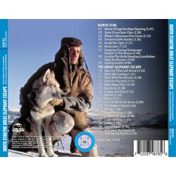 North Star / The Great Elephant Escape Soundtrack (Bruce Rowland) - CD Back cover