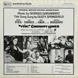 The Corrupt Ones Soundtrack (Georges Garvarentz) - CD Back cover